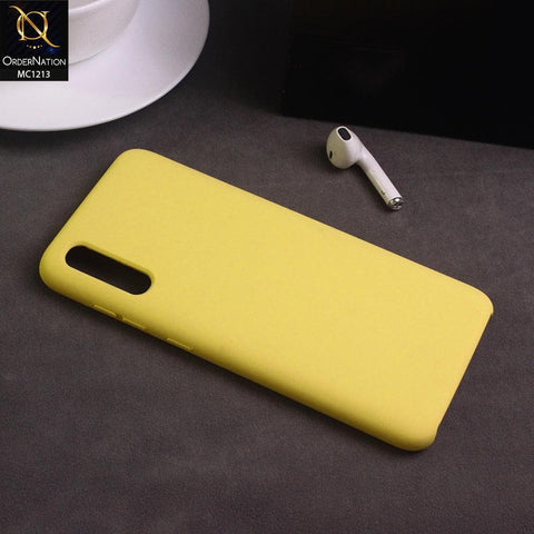 Samsung Galaxy A50s - Yellow - Soft Shockproof Sillica Gel Case