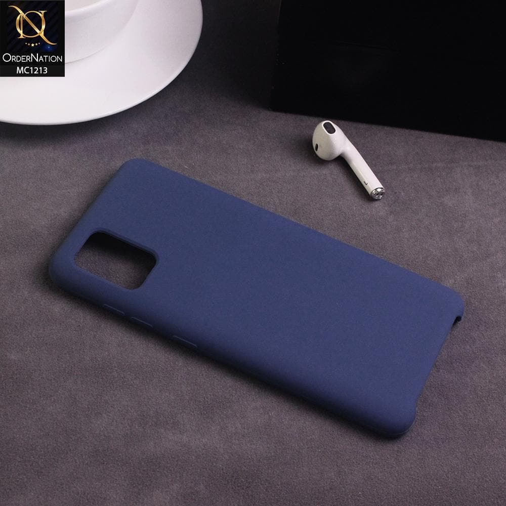 Samsung Galaxy A32 Cover - Yale Blue - Soft Shockproof Sillica Gel Case