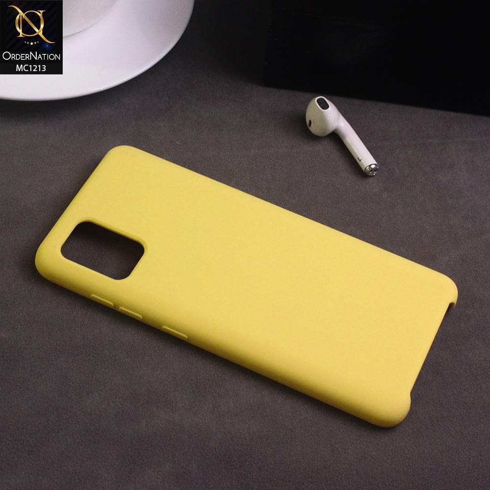 Samsung Galaxy A31 - Yellow - Soft Shockproof Sillica Gel Case