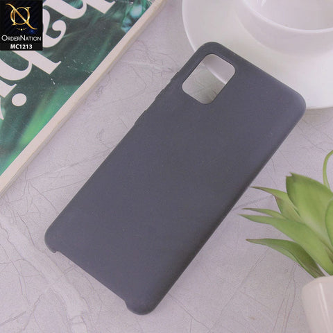 Samsung Galaxy A51 - Dark Gray - Soft Shockproof Sillica Gel Case