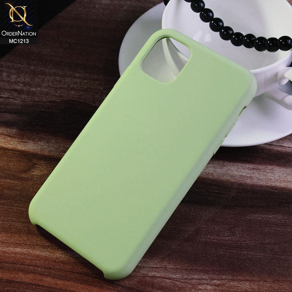 iPhone 11 - Light Green - Soft Shockproof Sillica Gel Case