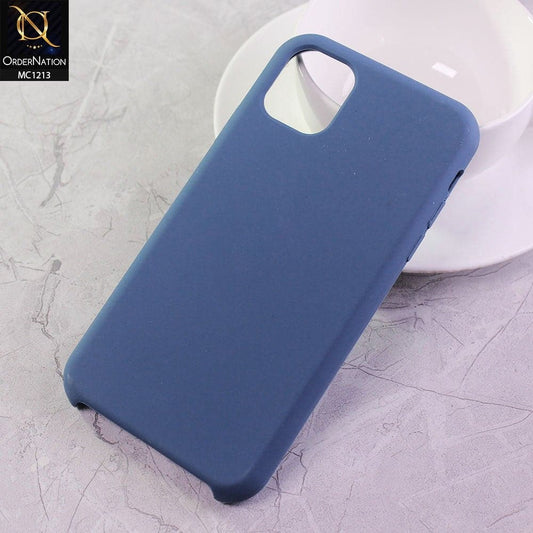 iPhone 11 Cover - Cobalt Blue - Soft Shockproof Sillica Gel Case