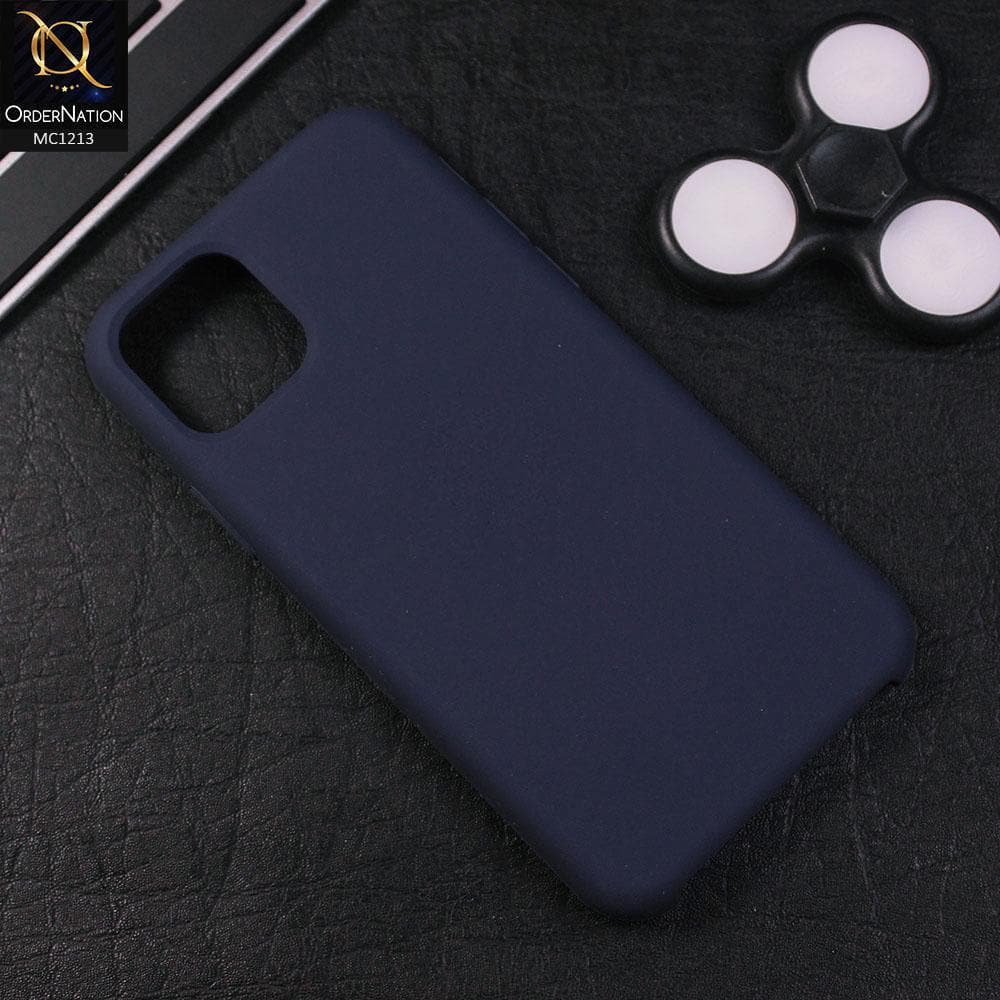 iPhone 11 - Midnight Blue - Soft Shockproof Sillica Gel Case