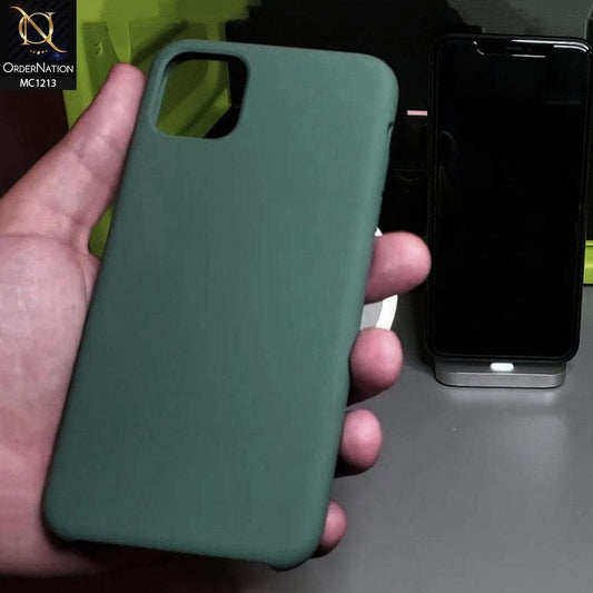 iPhone 11 - Pine Green - Soft Shockproof Sillica Gel Case