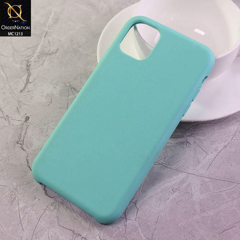 iPhone 11 Cover - Sea Green - Soft Shockproof Sillica Gel Case