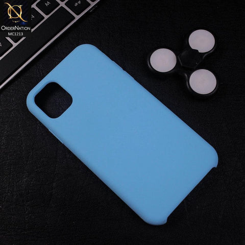 iPhone 11 Pro - Cyan - Soft Shockproof Sillica Gel Case