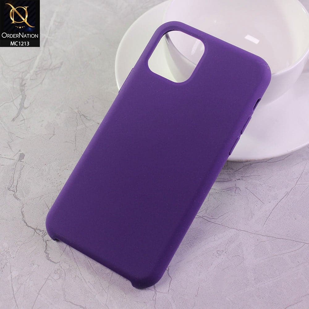 iPhone 11 Pro Cover - Indigo - Soft Shockproof Sillica Gel Case