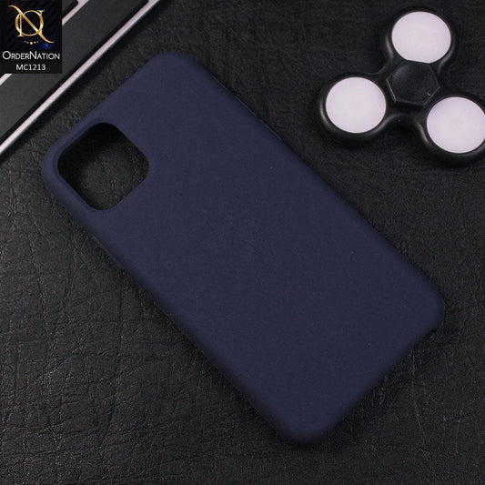 iPhone 11 Pro - Midnight Blue - Soft Shockproof Sillica Gel Case