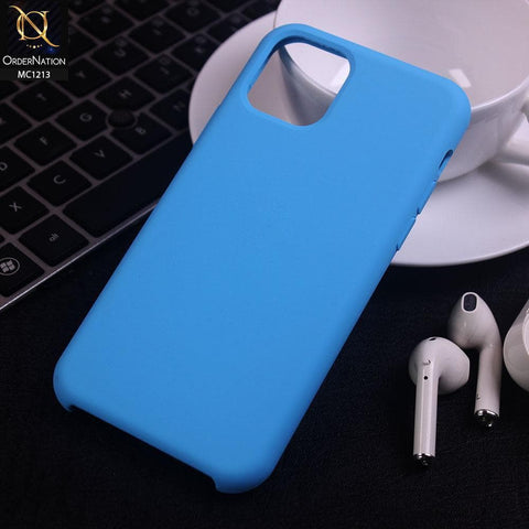 iPhone 11 Pro - Sky Blue - Soft Shockproof Sillica Gel Case