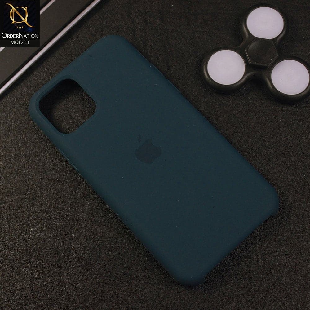 iPhone 11 Pro Max Cover - Aegean Blue - Soft Shockproof Sillica Gel Case