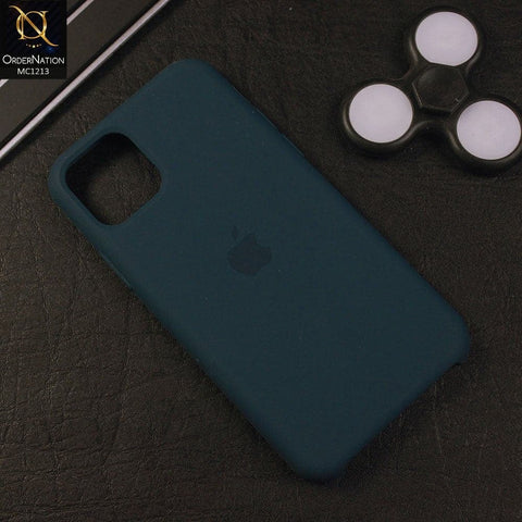 iPhone 11 Pro Max Cover - Aegean Blue - Soft Shockproof Sillica Gel Case