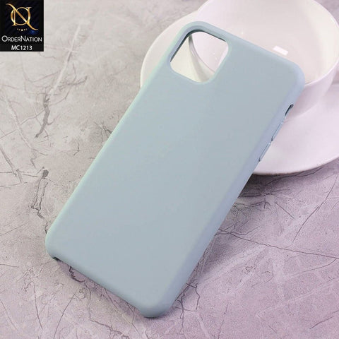 iPhone 11 Pro Max Cover - Aqua - Soft Shockproof Sillica Gel Case