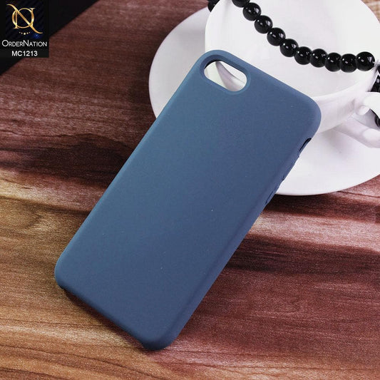 iPhone 8 / 7 - Dark Sky Blue - Soft Shockproof Sillica Gel Case