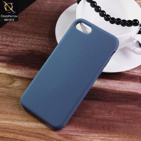 iPhone SE 2020 - Dark Sky Blue - Soft Shockproof Sillica Gel Case