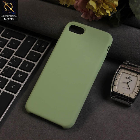 iPhone SE 2020 - Green - Soft Shockproof Sillica Gel Case