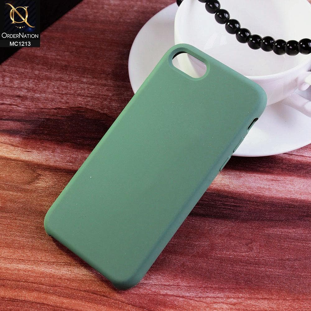iPhone 8 / 7 - Pine Green - Soft Shockproof Sillica Gel Case