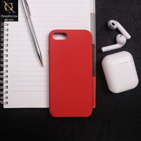iPhone SE 2020 - Red - Soft Shockproof Sillica Gel Case