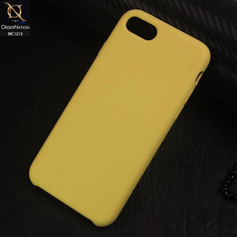 iPhone 8 / 7 - Yellow - Soft Shockproof Sillica Gel Case