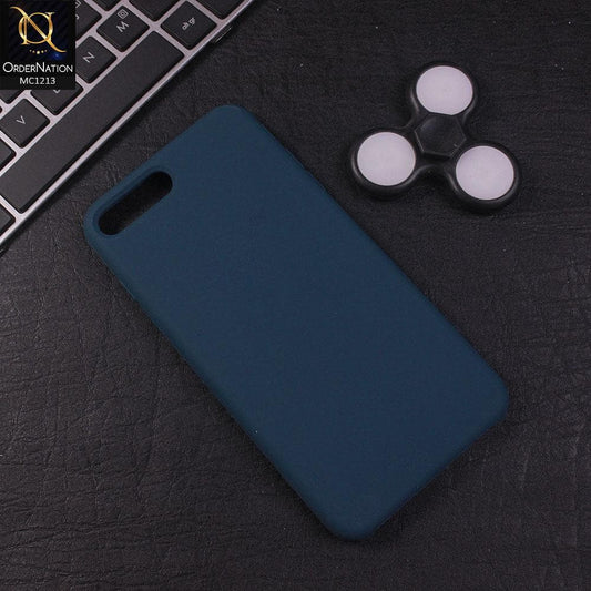 iPhone 8 Plus / 7 Plus - Aegean Blue - Soft Shockproof Sillica Gel Case