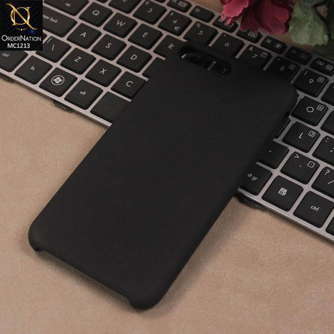 iPhone 8 Plus / 7 Plus - Black - Soft Shockproof Sillica Gel Case