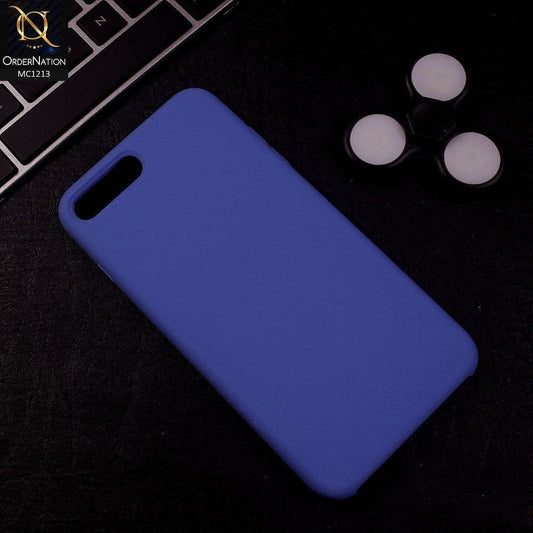 iPhone 8 Plus / 7 Plus Cover - Sky Blue - Soft Shockproof Sillica Gel Case