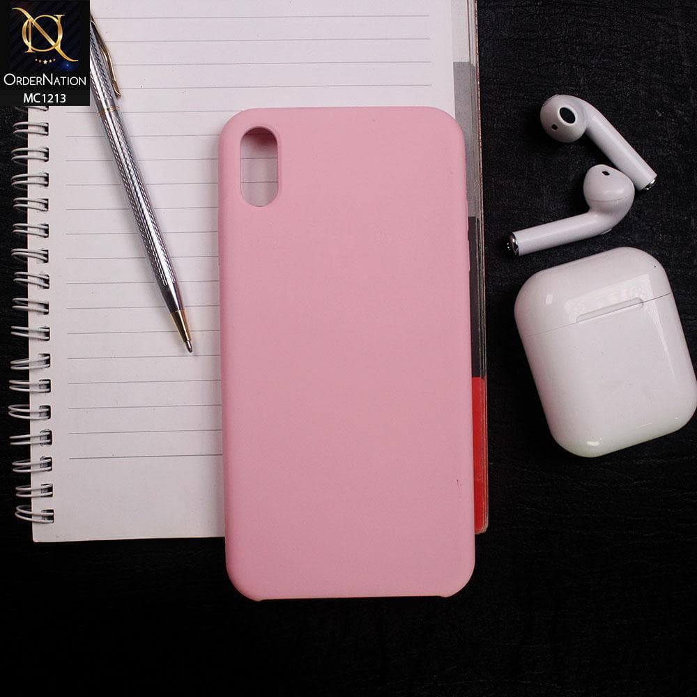 iPhone XS Max - Pink - Soft Shockproof Sillica Gel Case