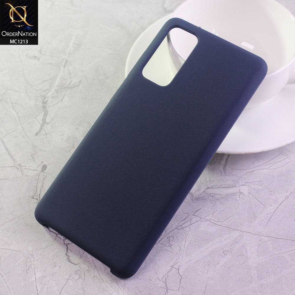 Samsung Galaxy M51 Cover - Midnight Blue - Soft Shockproof Sillica Gel Case