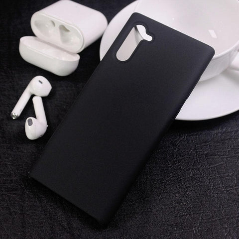 Samsung Galaxy Note 10 - Black - Soft Shockproof Sillica Gel Case