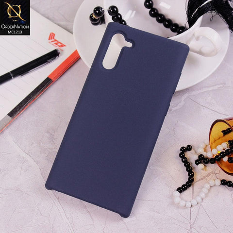 Samsung Galaxy Note 10 - Midnight Blue - Soft Shockproof Sillica Gel Case