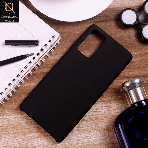 Samsung Galaxy Note 20 - Black - Soft Shockproof Sillica Gel Case