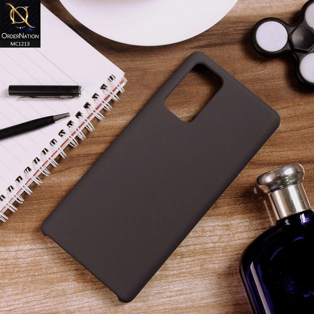 Samsung Galaxy Note 20 - Dark Gray - Soft Shockproof Sillica Gel Case