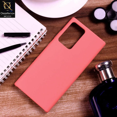 Samsung Galaxy Note 20 Ultra - Peach - Soft Shockproof Sillica Gel Case