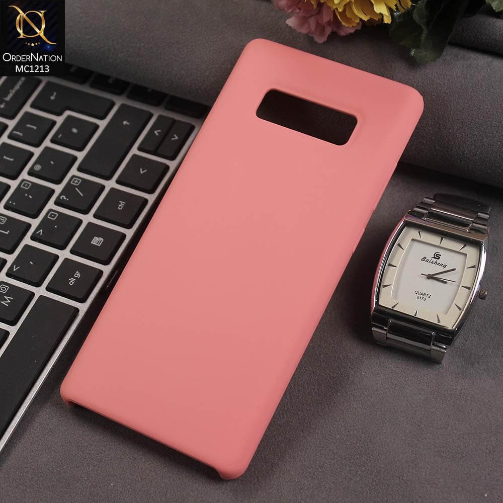 Samsung Galaxy Note 8 - Pink - Soft Shockproof Sillica Gel Case