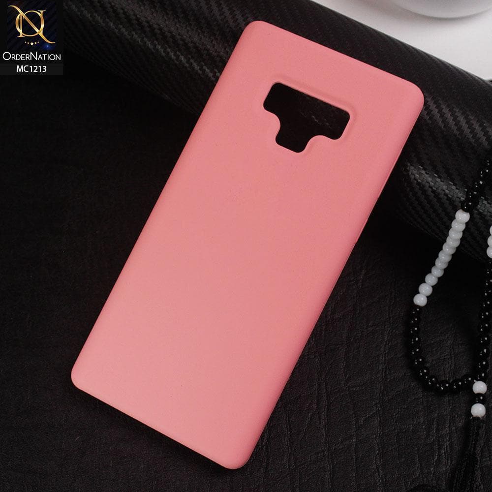 Samsung Galaxy Note 9 - Pink - Soft Shockproof Sillica Gel Case