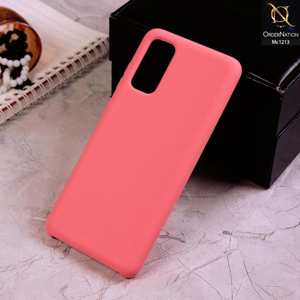 Samsung Galaxy S20 - Pink - Soft Shockproof Sillica Gel Case