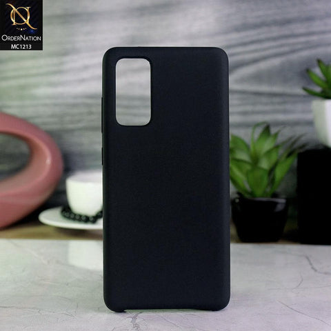 Samsung Galaxy S20 FE - Black - Soft Shockproof Sillica Gel Case