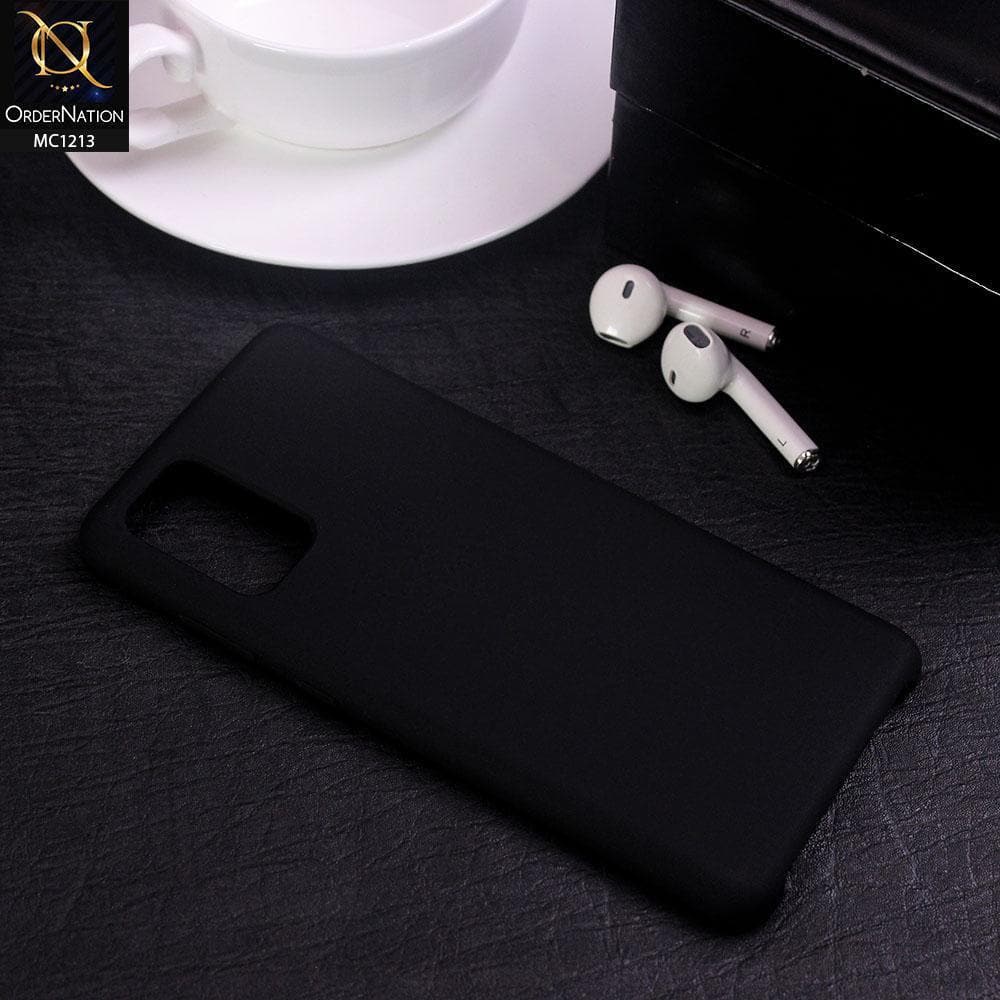 Samsung Galaxy S20 Plus - Black - Soft Shockproof Sillica Gel Case