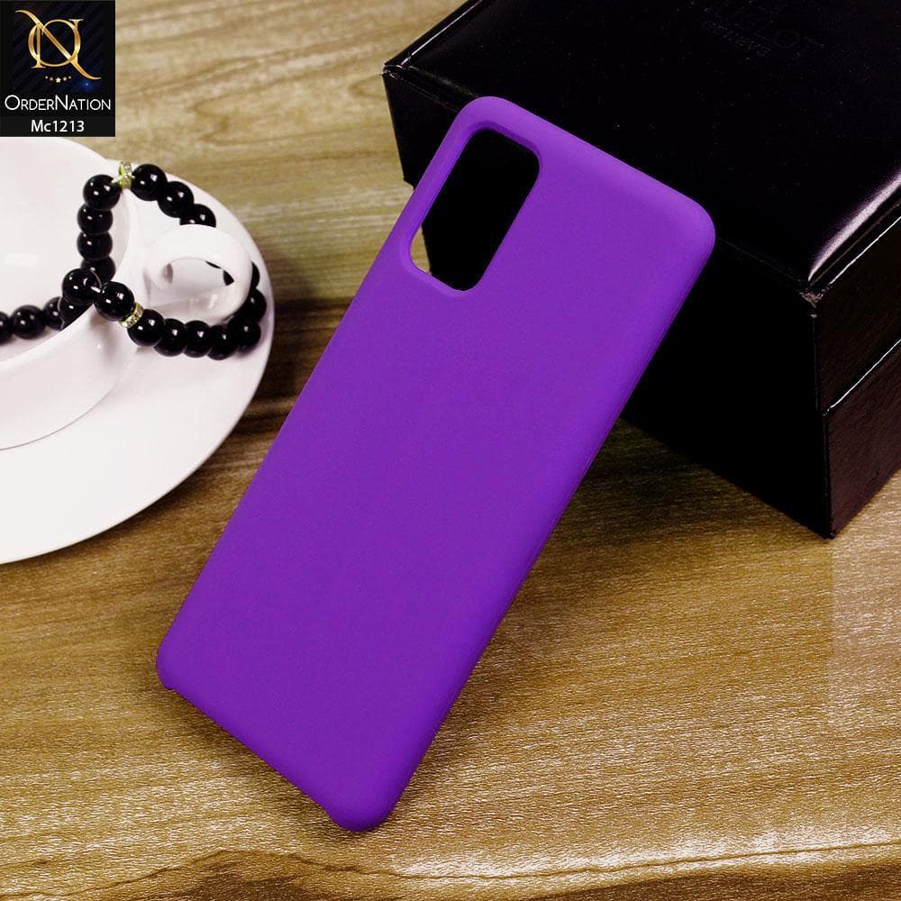 Samsung Galaxy S20 Plus - Purple - Soft Shockproof Sillica Gel Case