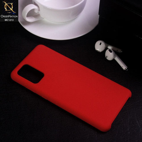 Samsung Galaxy S20 Plus - Red - Soft Shockproof Sillica Gel Case
