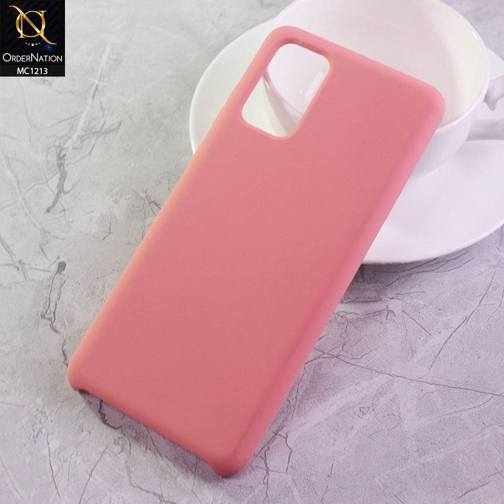 Samsung Galaxy S20 Plus Cover - Peach - Soft Shockproof Sillica Gel Case