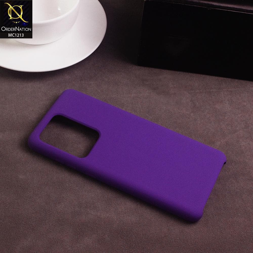 Samsung Galaxy S20 Ultra - Purple - Soft Shockproof Sillica Gel Case