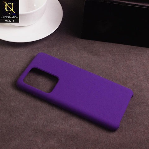 Samsung Galaxy S20 Ultra - Purple - Soft Shockproof Sillica Gel Case