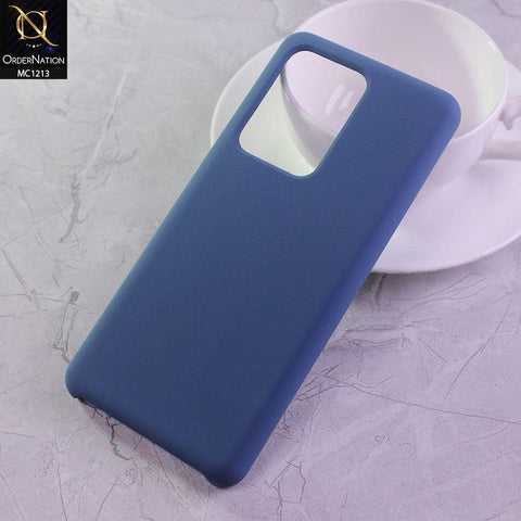Samsung Galaxy S20 Ultra Cover - Cobalt Blue - Soft Shockproof Sillica Gel Case