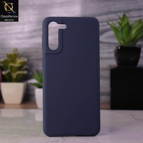 Samsung Galaxy S21 Plus 5G - Midnight Blue - Soft Shockproof Sillica Gel Case