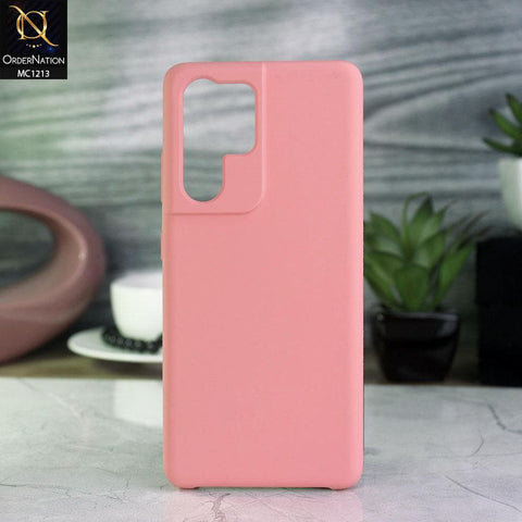 Samsung Galaxy S21 Ultra 5G - Pink - Soft Shockproof Sillica Gel Case