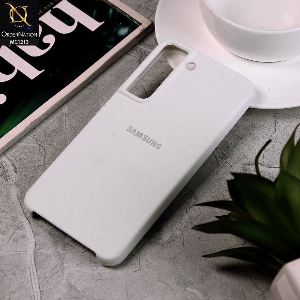 Samsung Galaxy S22 5G Cover - White - Soft Shockproof Sillica Gel Case