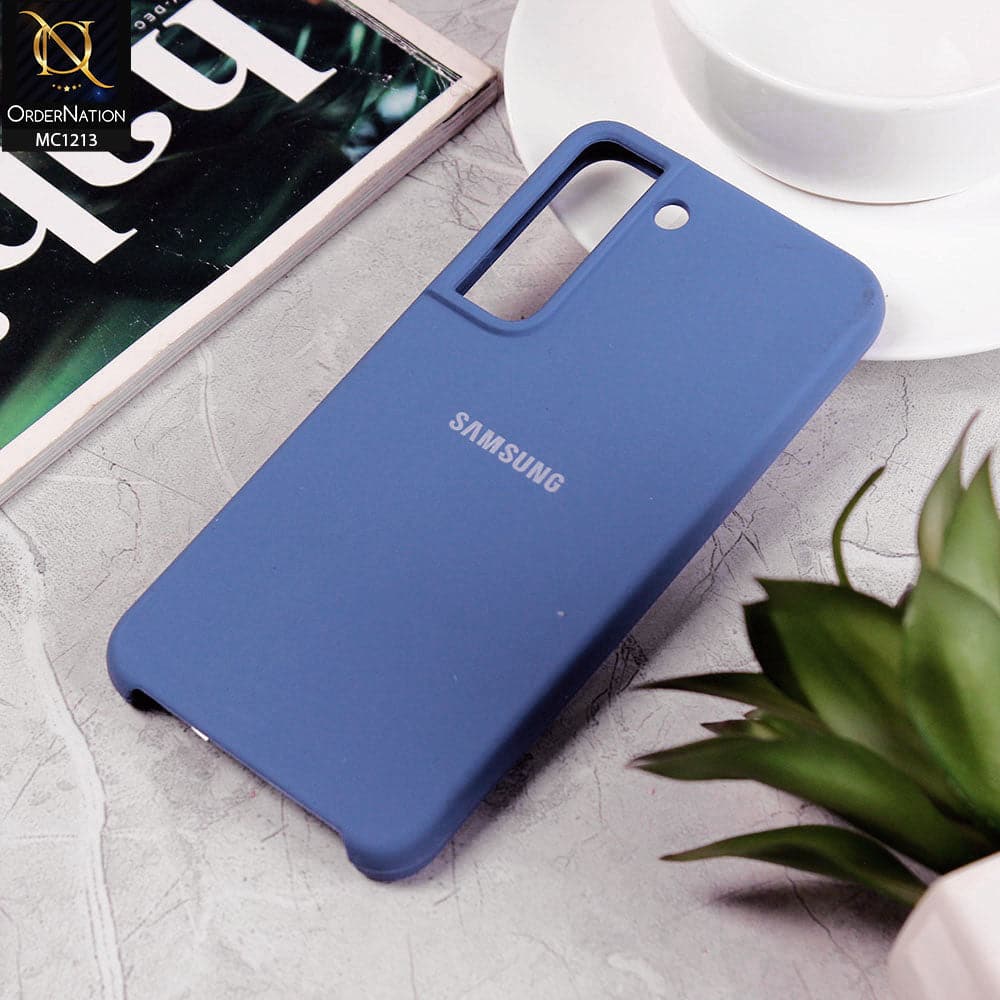 Samsung Galaxy S22 5G Cover - Yale Blue - Soft Shockproof Sillica Gel Case