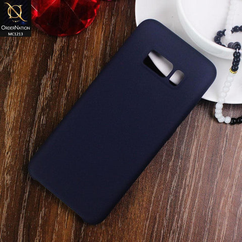 Samsung Galaxy S8 - Blue - Soft Shockproof Sillica Gel Case