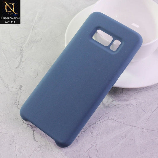 Samsung Galaxy S8 Cover - Cobalt Blue - Soft Shockproof Sillica Gel Case
