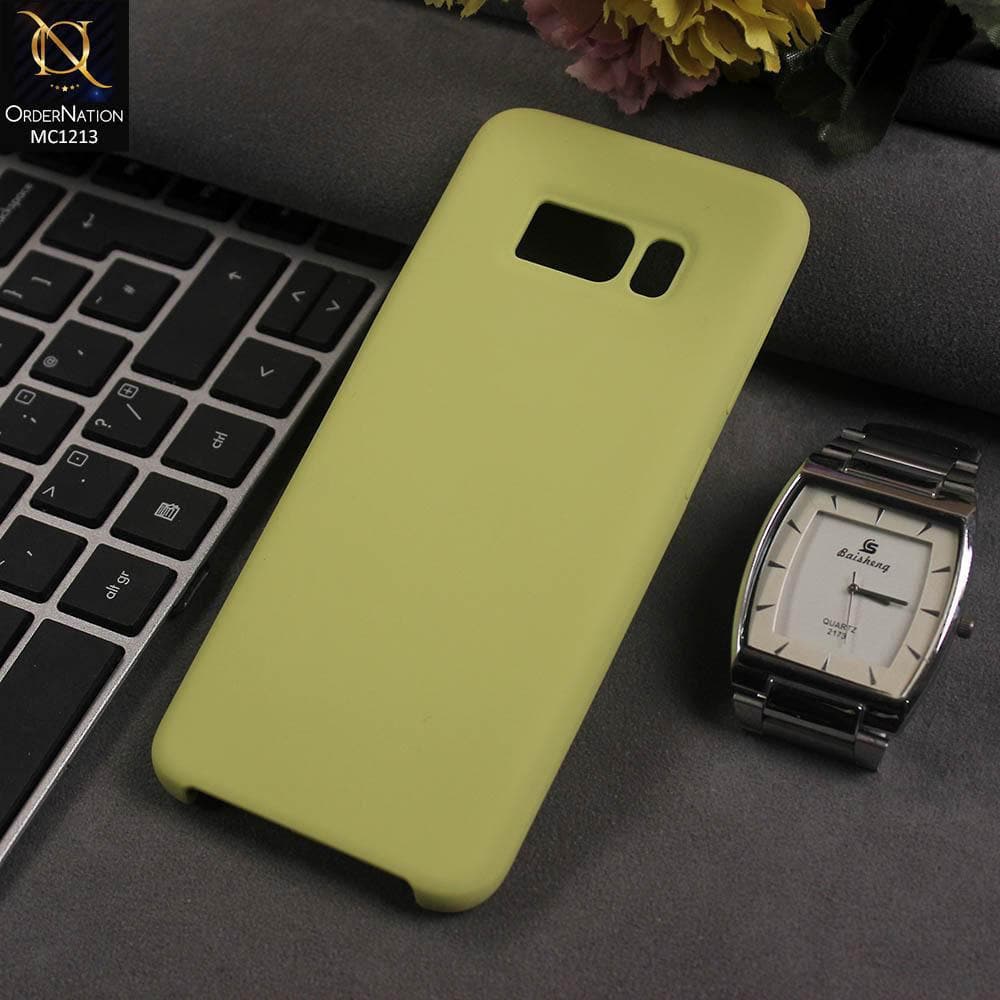 Samsung Galaxy S8 - Light Green - Soft Shockproof Sillica Gel Case